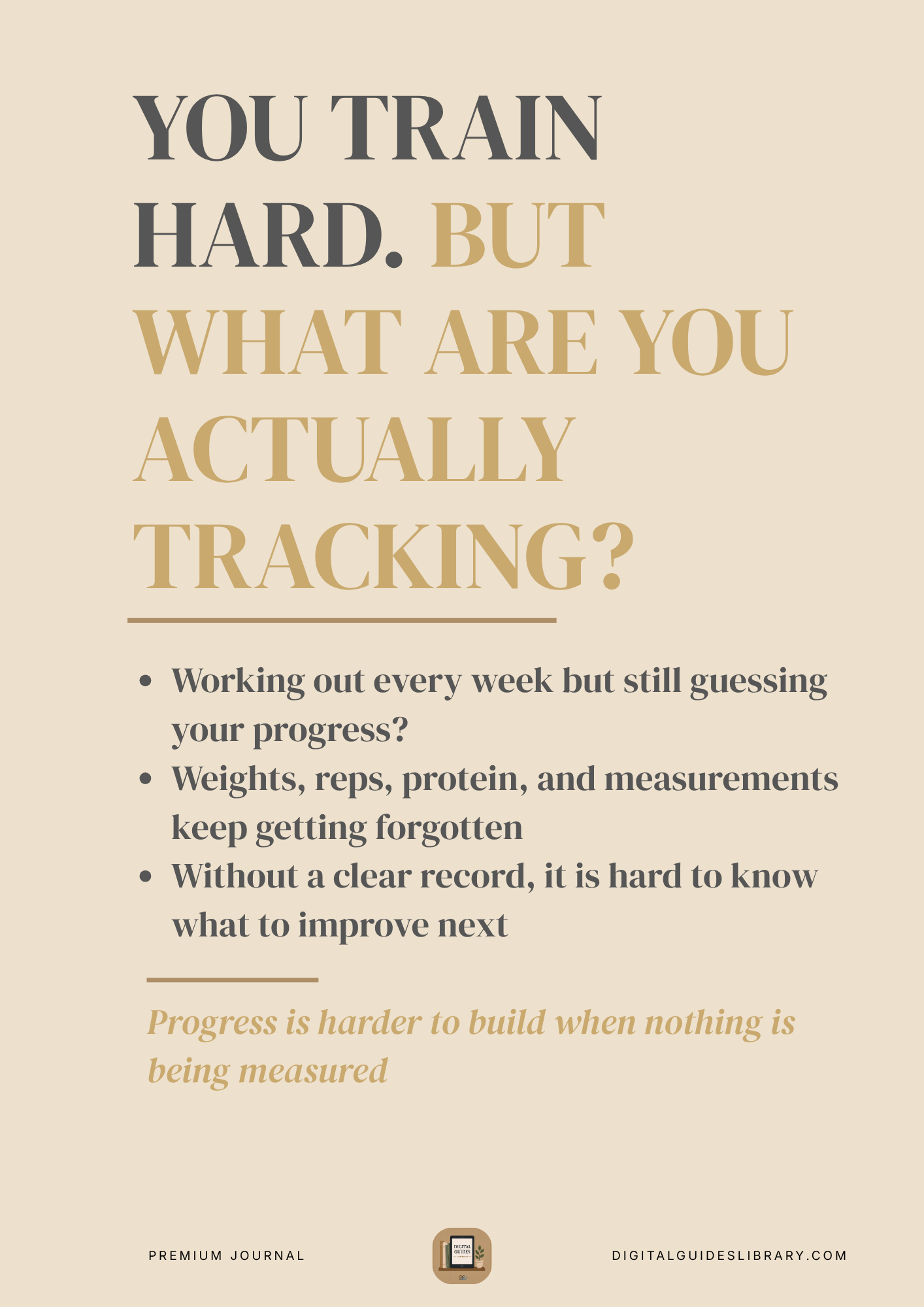 RECOMP WORKOUT JOURNAL