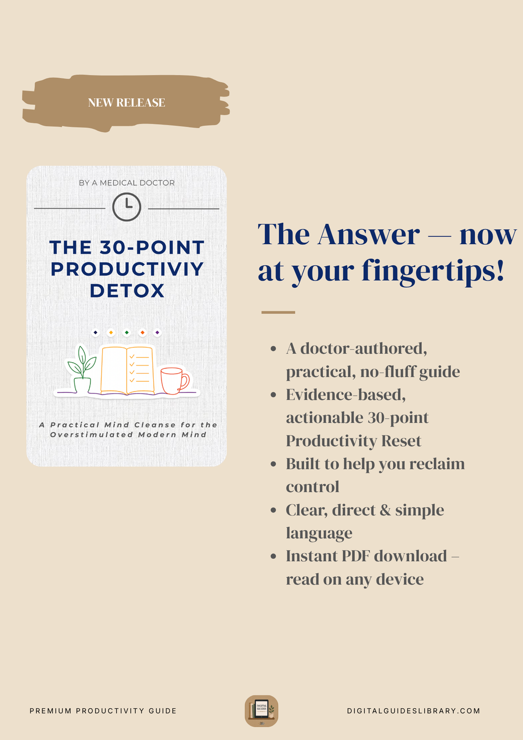 THE 30-POINT PRODUCTIVITY DETOX